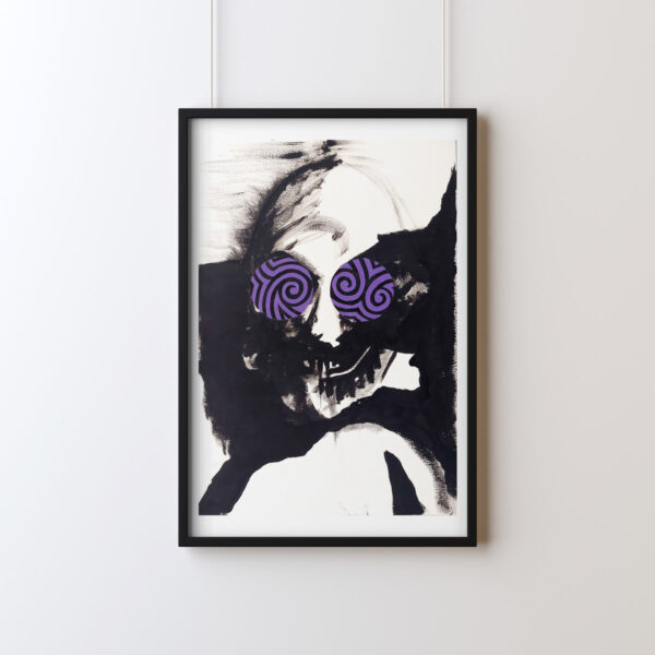 Dark Swirls – Purple